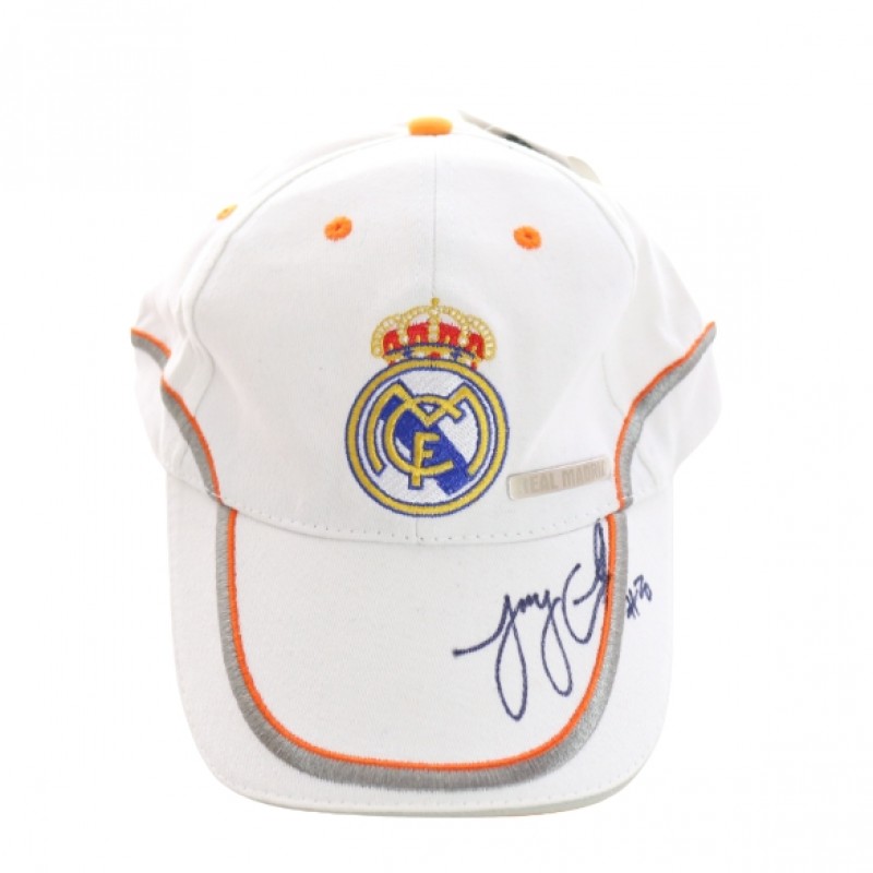 Official Real Madrid 2014/15 Hat - Signed by Jaycee Carroll