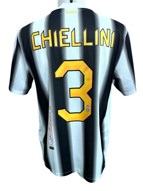 Maglia Chiellini Juventus Preparata, 2011/12 - Autografata