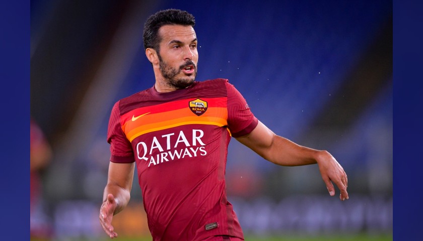 Pedro's Official Roma Signed Shirt, 2020/21