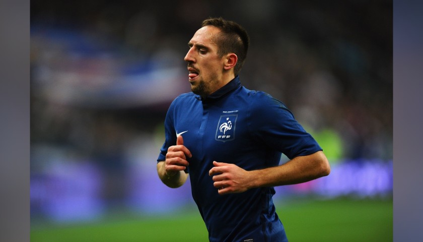 Ribery's Official France Signed Shirt, 2016 