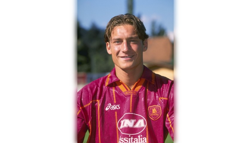 Totti's Roma Match-Issued Shirt, 1996/97
