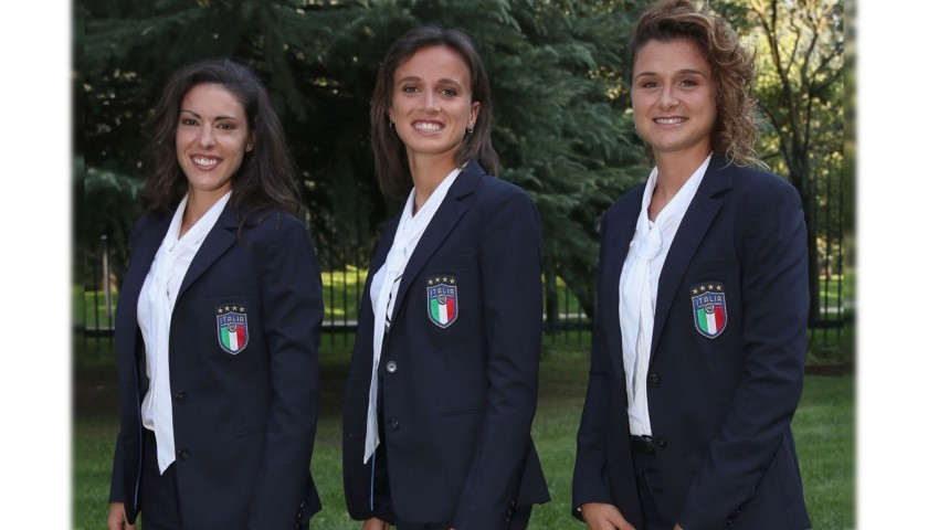 Italy Women's National Football Team Official Suit - Ermanno Scervino
