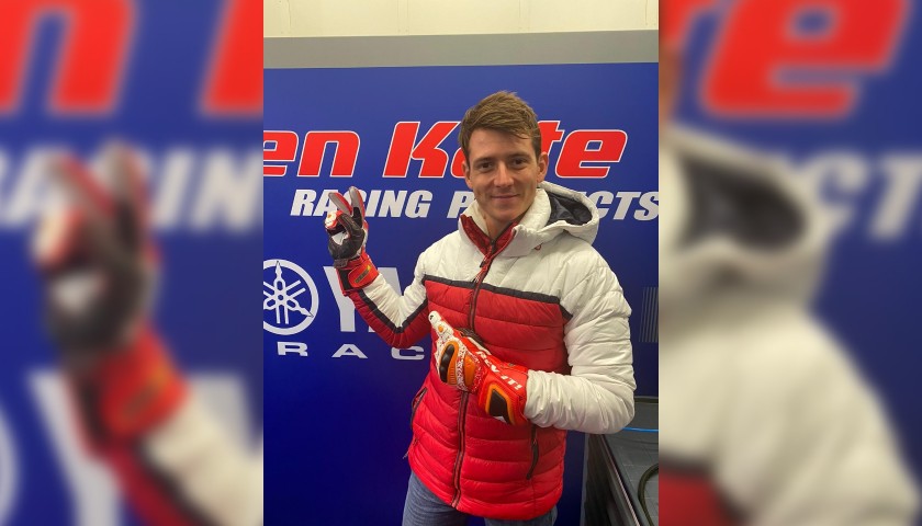 REV'IT Racing Gloves Personalized for Steven Odendaal
