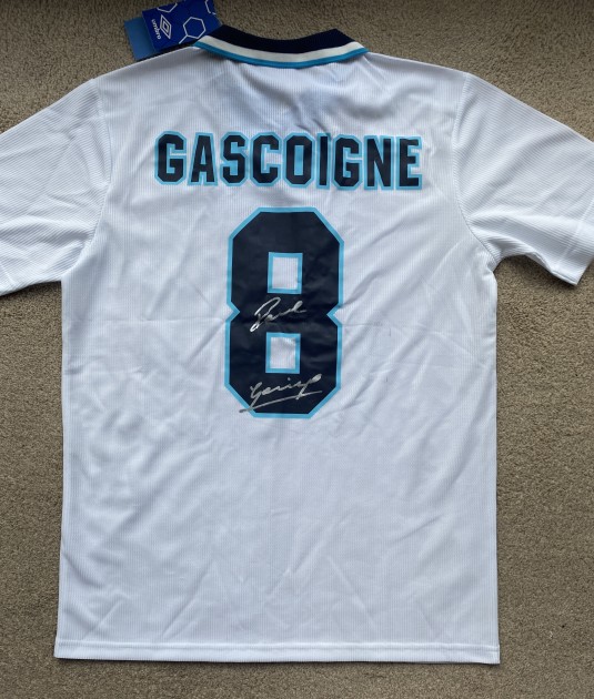 Paul Gascoigne's England '90 Signed Shirt