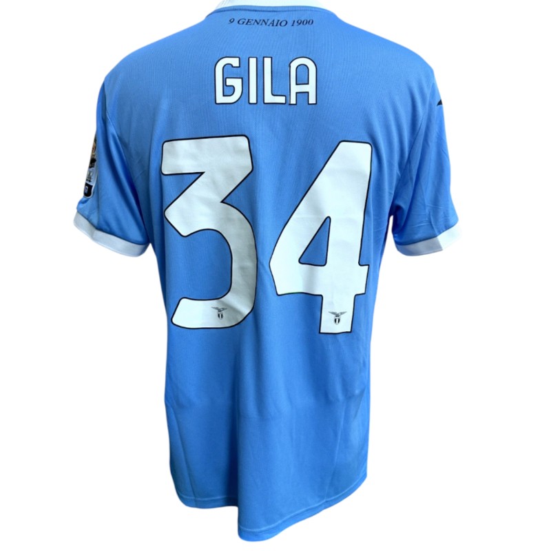 Gila's Lazio Match-Issued Shirt, 2025/26 - Fantacalcio Special Patch