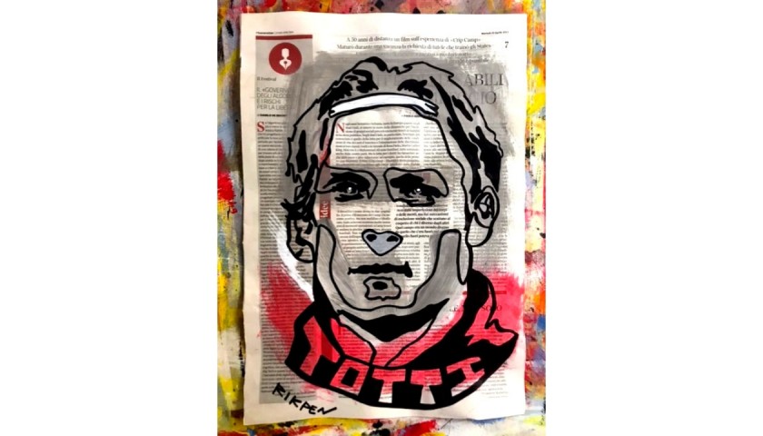 "Totti" Original Board by Riccardo Penati