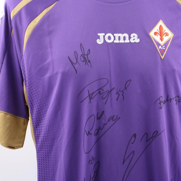 Fiorentina 2014/2015 shirt signed by the players