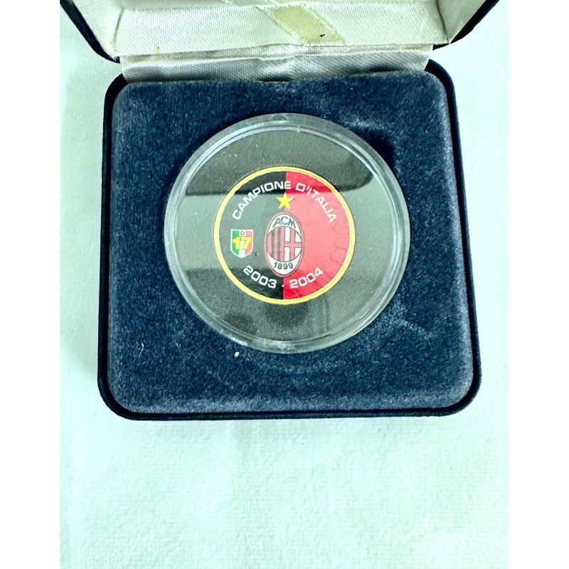 Milan's Official Commemorative Medal, Champions of Italy 2003/04