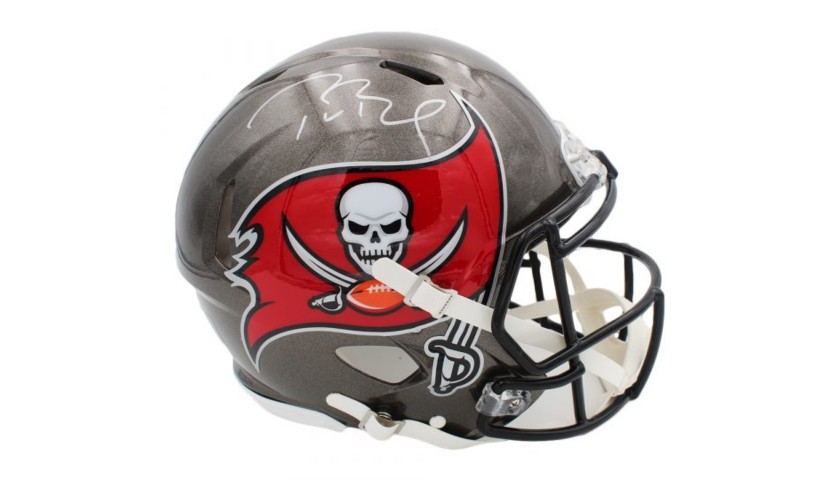 Tom Brady Signed Tampa Bay Buccaneers NFL Helmet