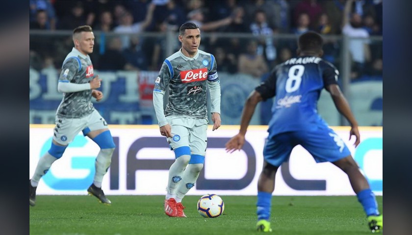 Callejon's Napoli Worn and Signed Shorts, 2018/19 