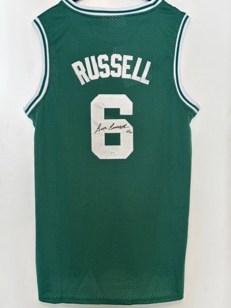 Bill Russell Signed Boston Celtics Jersey