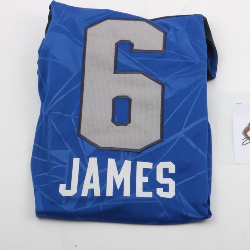 Official Lebron James shirt, All-star Game 2011 + signed photo