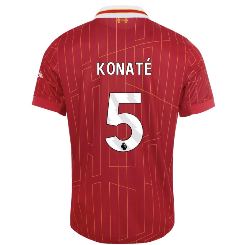 Collezione "Futuremakers x Liverpool FC" di Ibrahima Konaté - Maglia indossata in partita