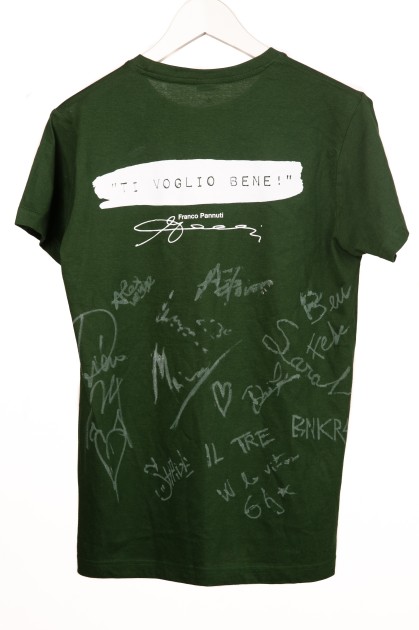 ANT Foundation T-shirt autographed by the artists of the "Yoga Radio Bruno Estate" - Prato, August 2024