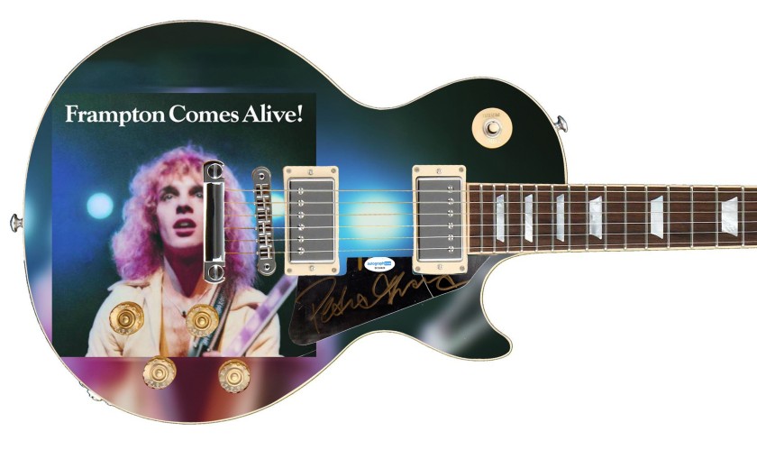 Peter Frampton Signed Custom Signature Edition Guitar