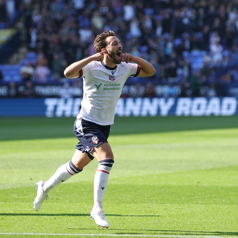 Maglia firmata di Josh Sheehan del Bolton Wanderers contro il Reading, indossata durante la partita