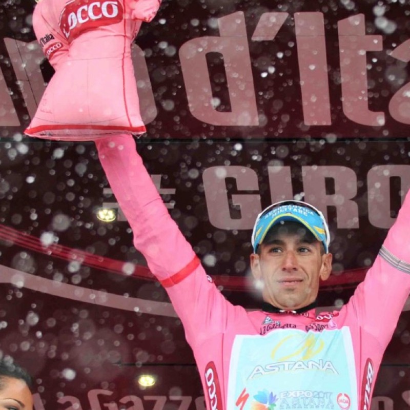  Vincenzo Nibali "Maglia Rosa"jersey from 2013 Giro