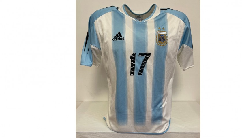 Lionel Messi Signed Official Argentina National Team Shirt, 2022 -  CharityStars