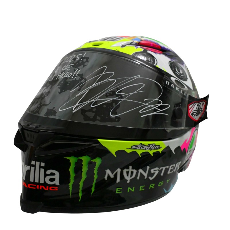 Casco AGV - Indossato e Autografato da Marco Bezzecchi