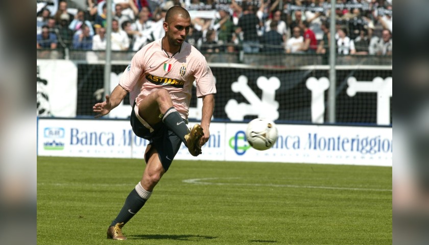 Di Vaio's Juventus Match Shirt, TIM Cup 2003/04