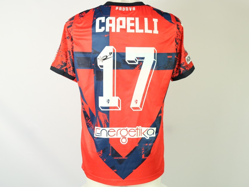 Maglia Capelli unwashed Pergolettese vs Padova 2023 - Autografata