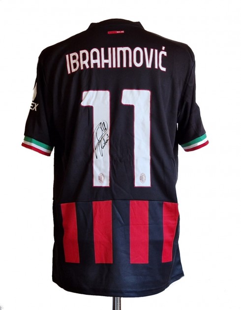 Maglia clearance ibrahimovic autografata