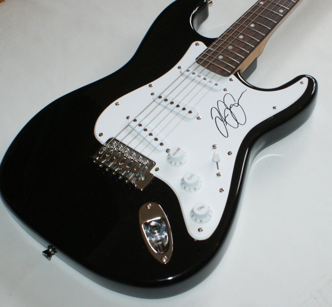 Jon Bon Jovi Signed Electric Guitar 