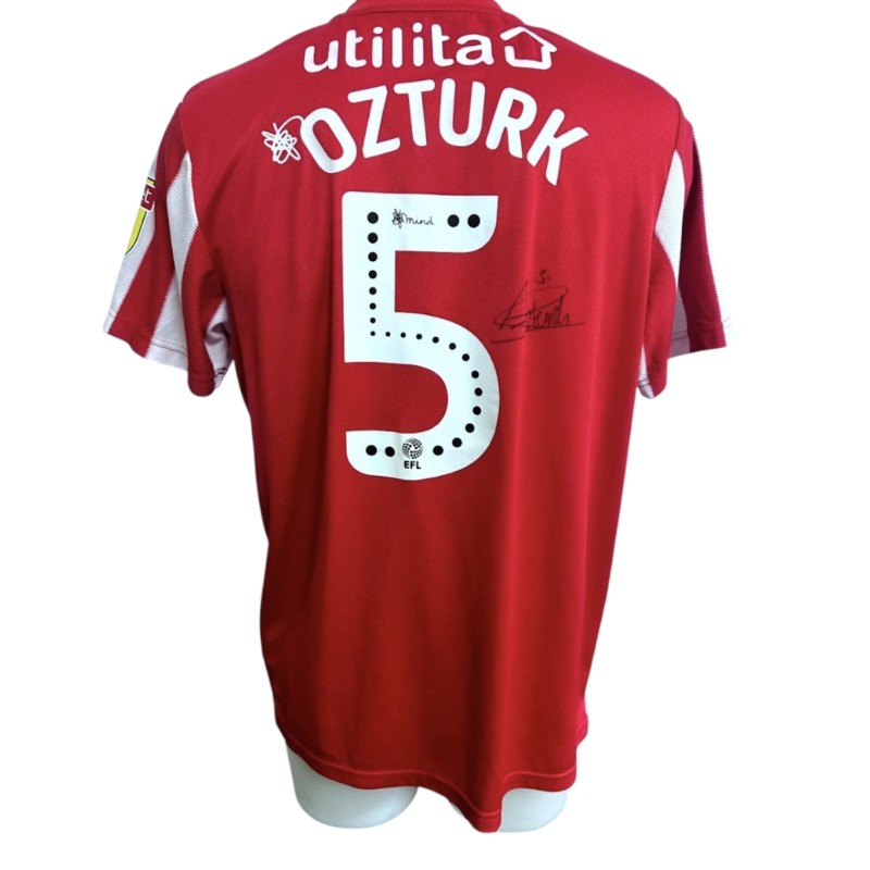 Maglia Indossata Ozturk Sunderland, 2018/19