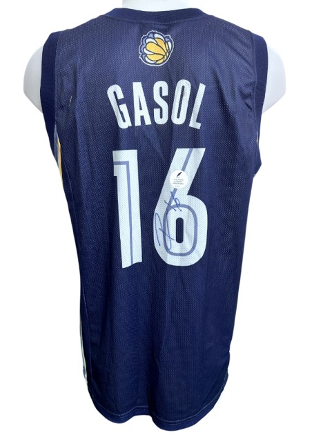 Pau Gasol's Memphis Grizzlies Signed Official Jersey