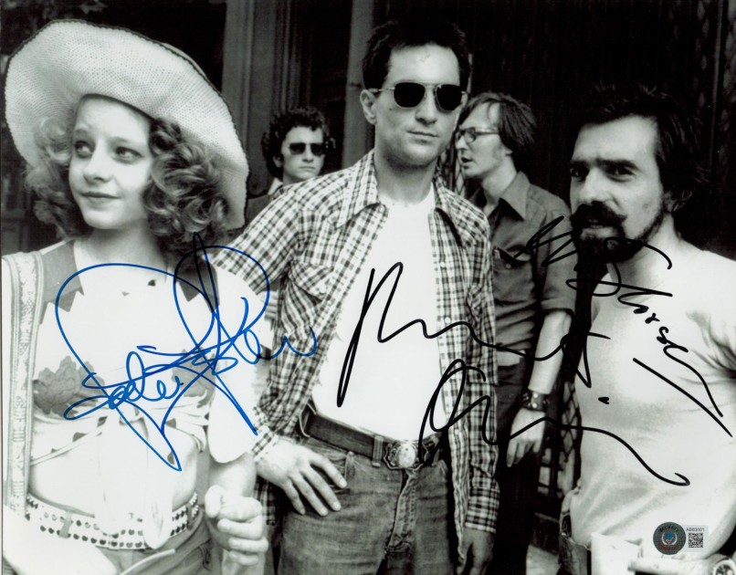 Immagine firmata del cast di Taxi Driver