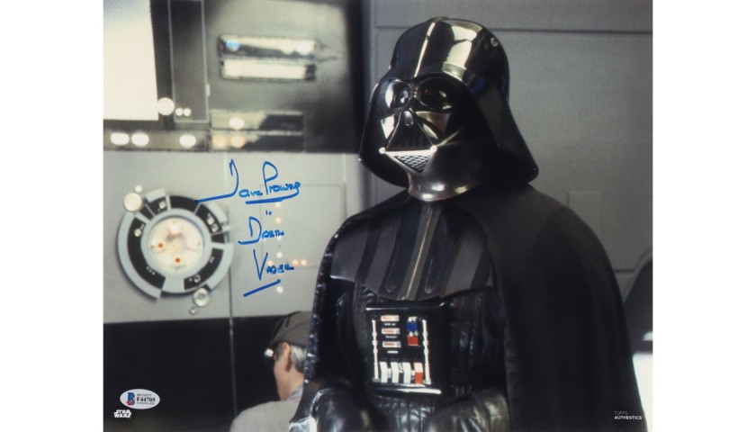 David Prowse “Darth Vader” Signed “Star Wars” Photograph