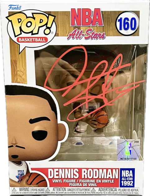 Dennis Rodman's Signed Funko POP