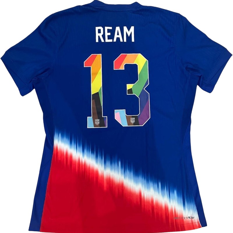 Ream's Match-Worn Shirt, USA vs Brazil 2024