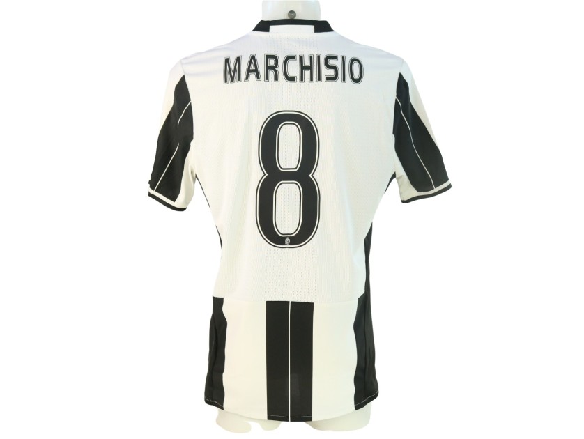 Marchisio's Juventus Issued Shirt, UCL Final Cardiff 2017