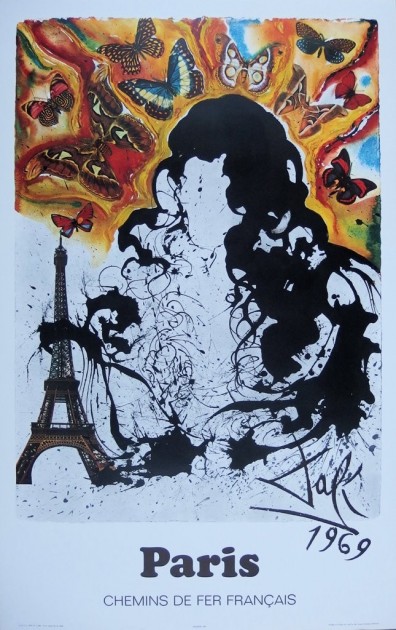 'Butterfly Suite: Paris, 1969' Lithograph by Salvador Dalí