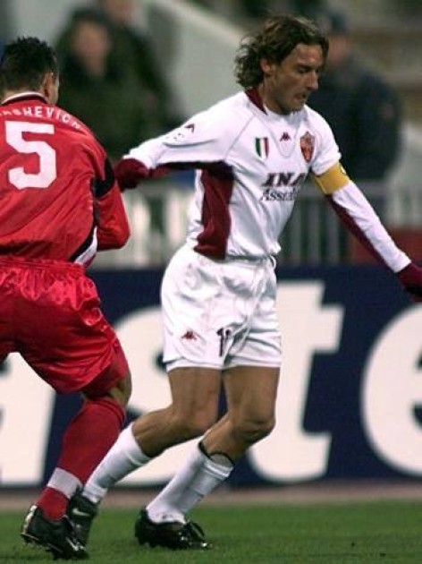 Totti's Roma Signed Match Shirt, 2001/02