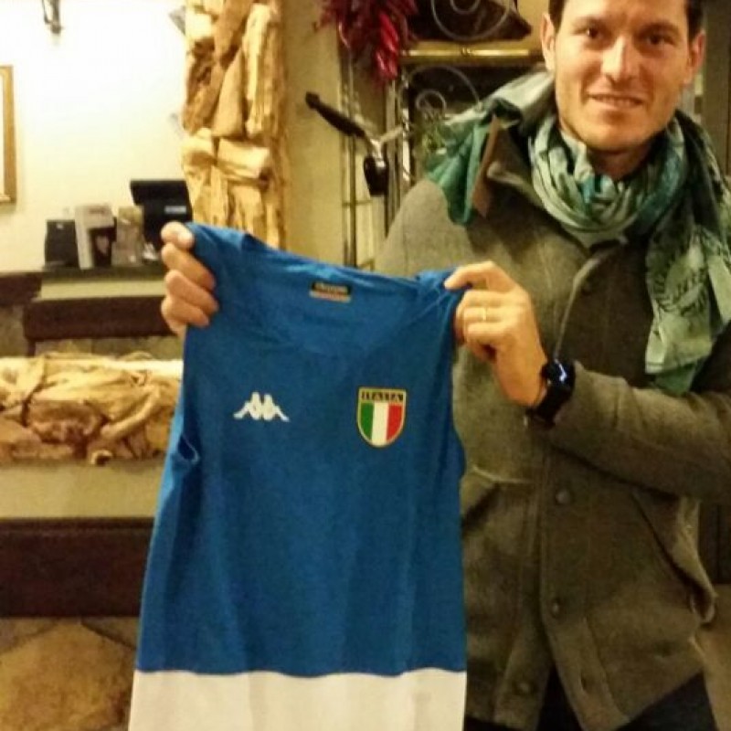 Body Romano Battisti Nazionale Italiana, indossato Mondiali Amsterdam 2014