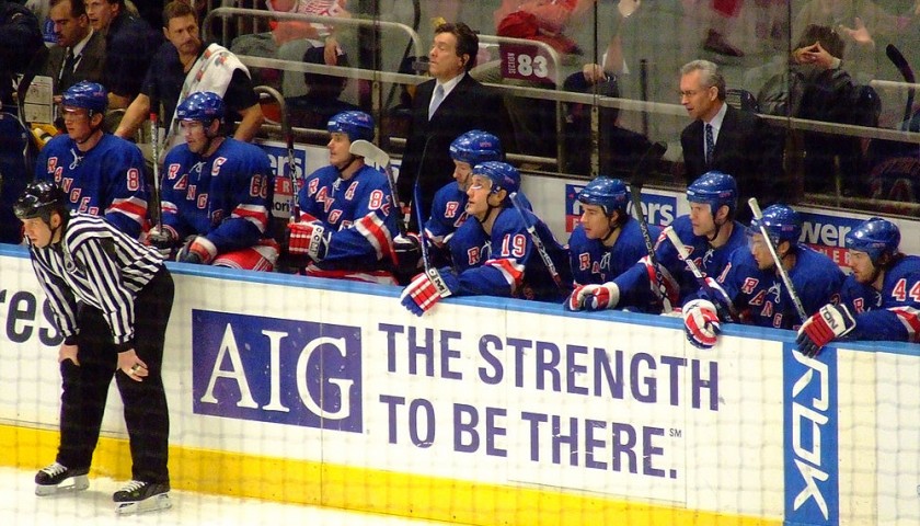 Club Tickets to the New York Rangers