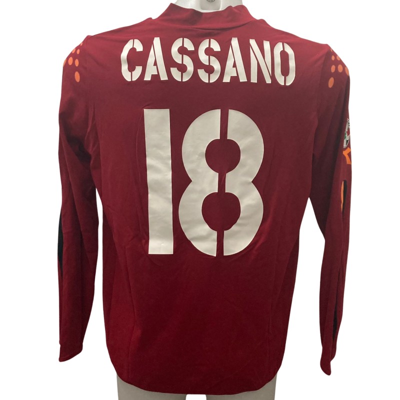 Maglia Cassano Roma, indossata 2003/04