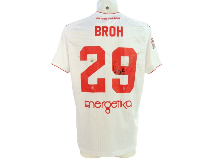 Broh's Signed Unwashed Shirt, Padova vs Triestina 2024