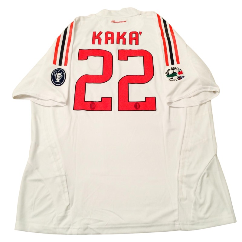 Kakà's Milan Match-Issued Shirt, 2008/09