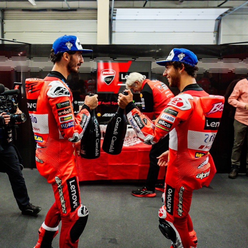 Ducati Lenovo Team Experience for 2 with hospitality, plus a rider meet & greet in Aragon