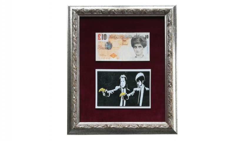 Original Banksy Di-Faced Tenner 