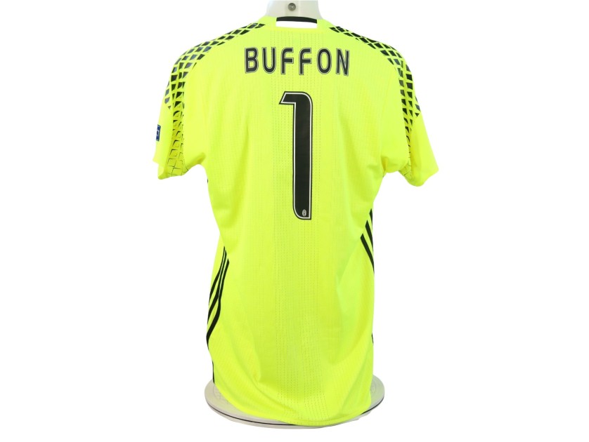 Buffon's Juventus Match-Issued Shirt, UCL 2016/17