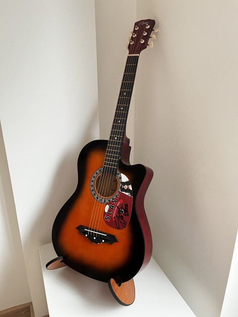 Slash Of Guns N'Roses Signed Acoustic Guitar