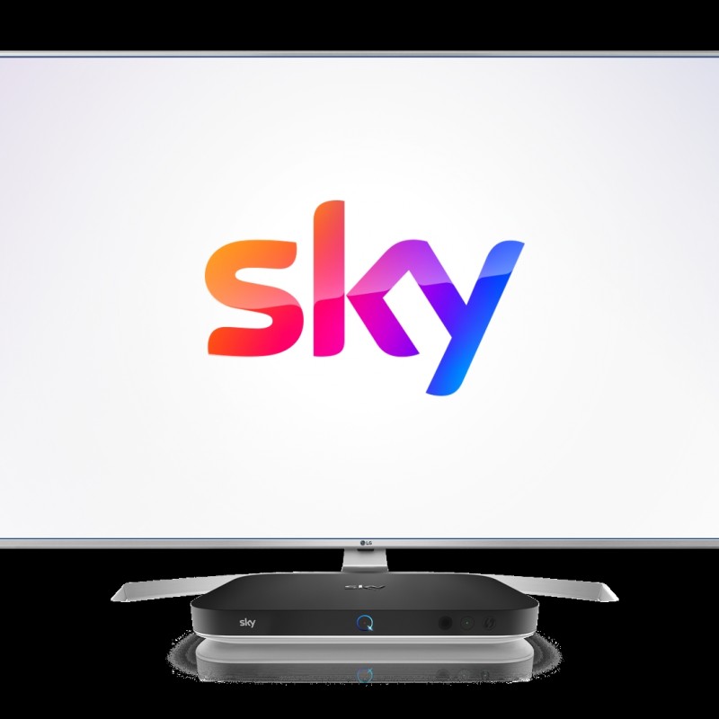 Sky Q TV Subscription for 12 Months Plus a 55" LG TV
