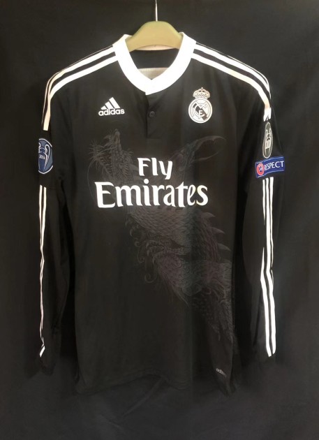 Flocage Officiel - Réal Madrid, James, 2014/2015, Away, Blanc – Footpress