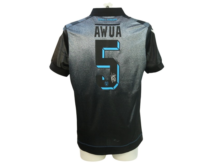 Awua's Signed Unwashed Shirt, Rimini vs SPAL 2024 