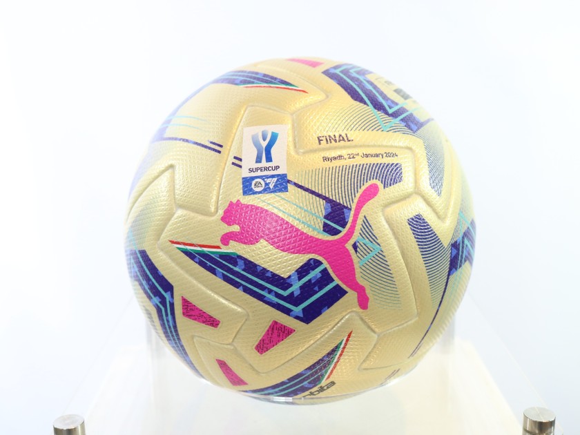 Napoli vs Inter Official Match-Ball, Italian Supercup Finals 2024