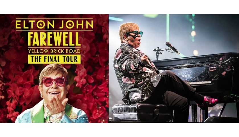 Sir Elton John's Final Tour, 'Live' in Concert in Leeds for Two 
